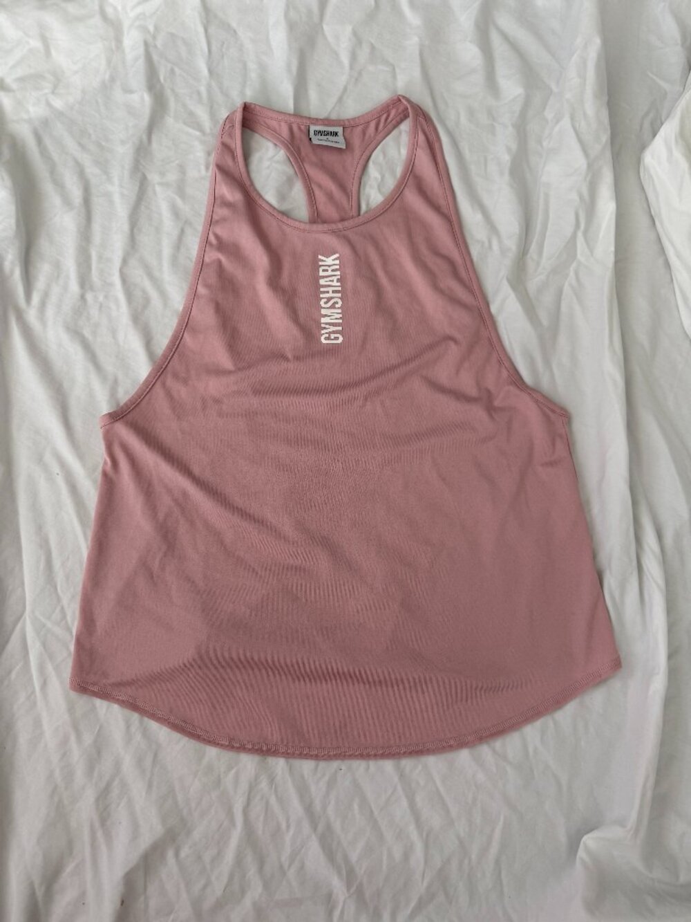 Gymshark Pink Racerback Workout Tank Top Women's Athletic Gym Activewear